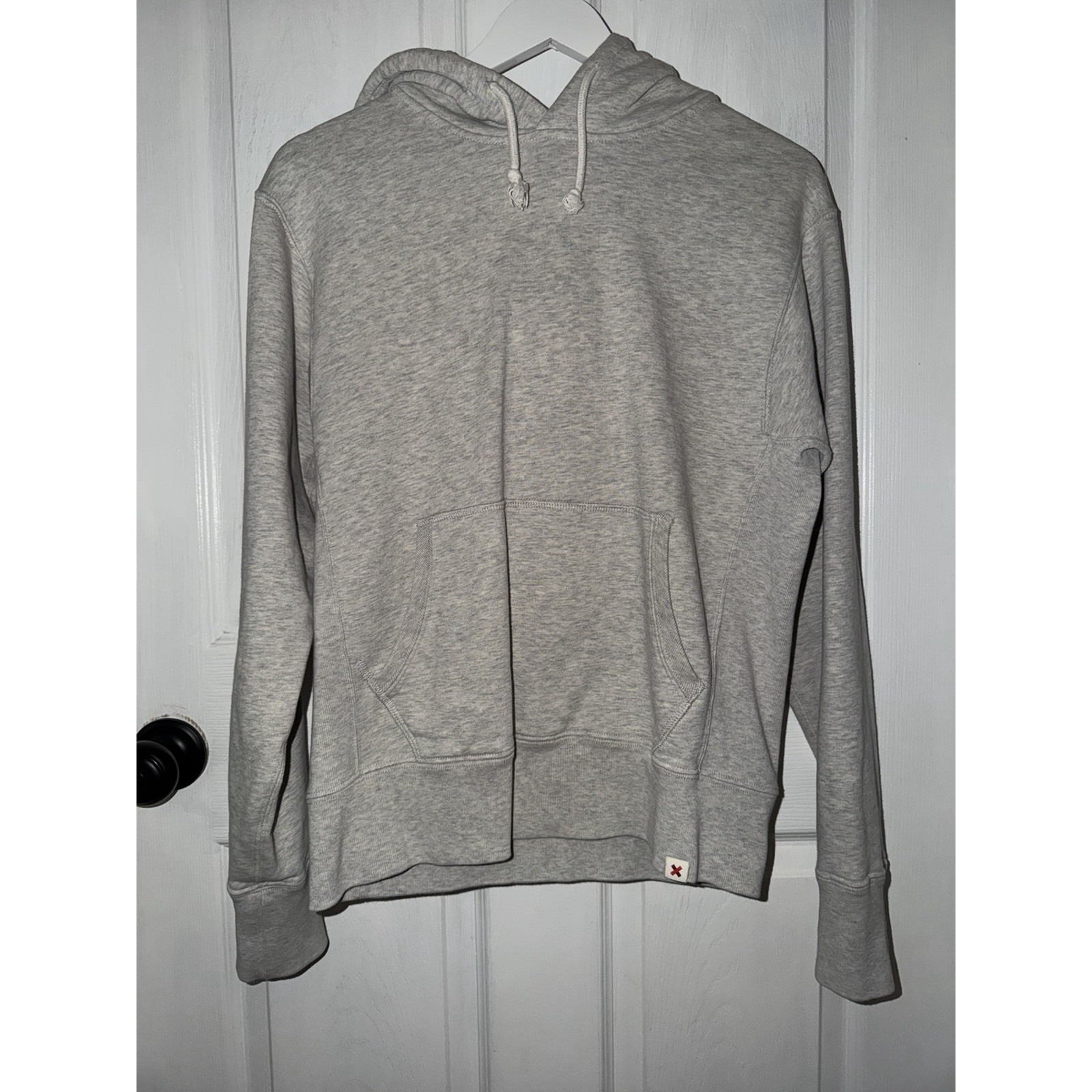 Best Made Co Mens Sz S Small Hoodie Gray Supima Sweatshirt Heavyweight Pullover